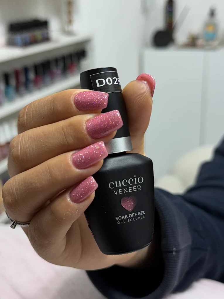 Rosa glitter